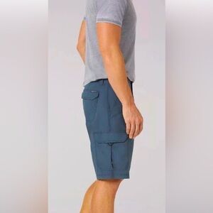 Lee Extreme Motion Lightweight Crossroads Cargo Shorts Slate Blue size 50